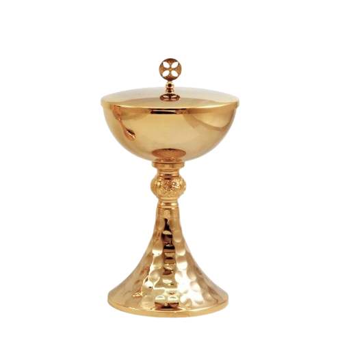 Cáliz y Copón con base martillada