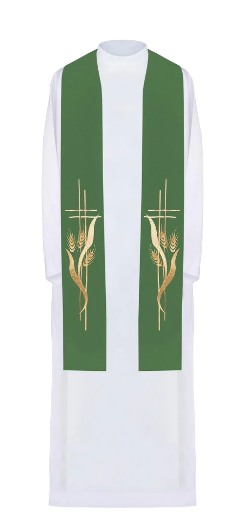 Estola sacerdotal bordada