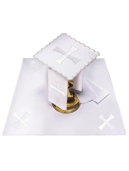 Juego de paños Litúrgicos bordado