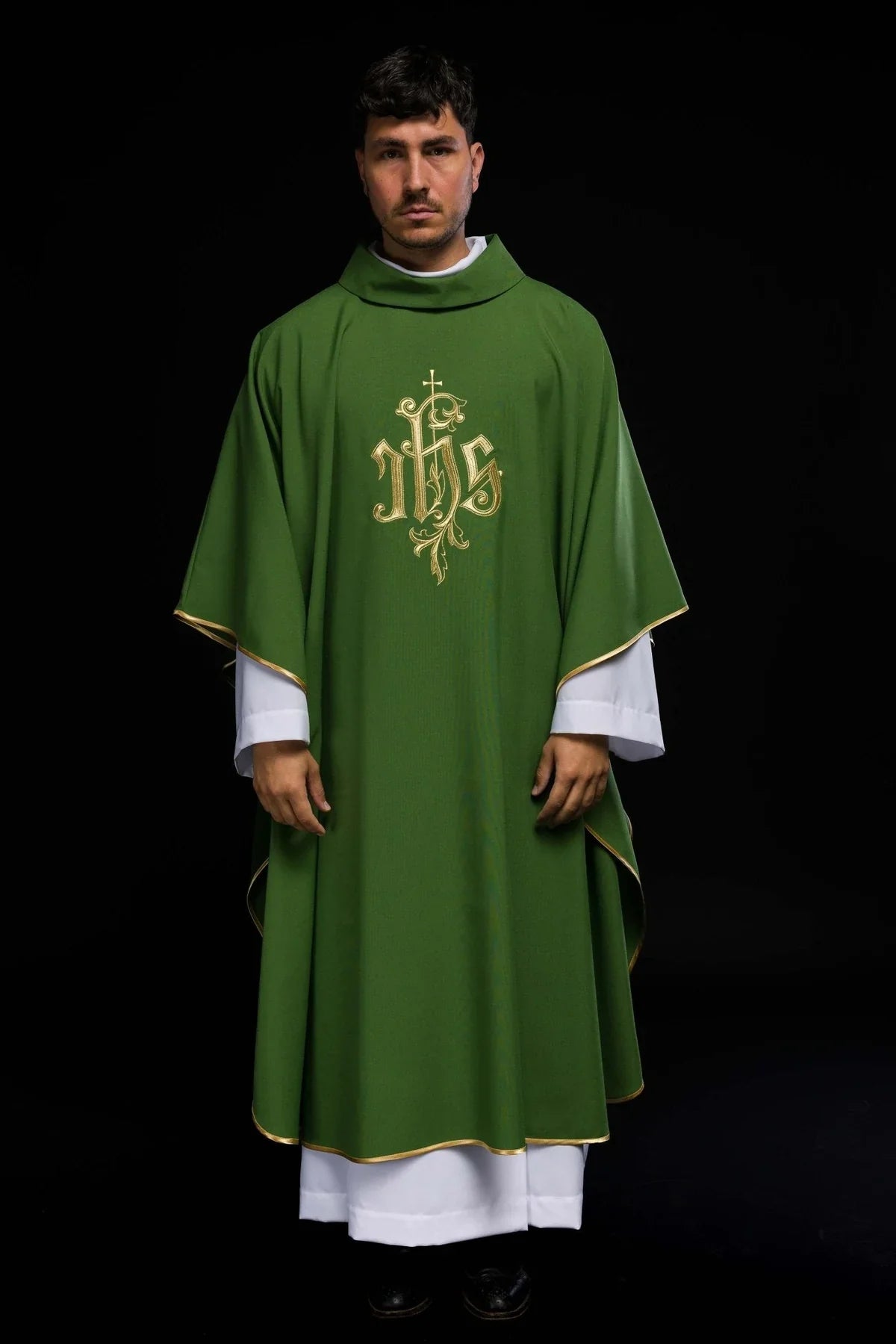 Casulla Poliéster Bordado JHS