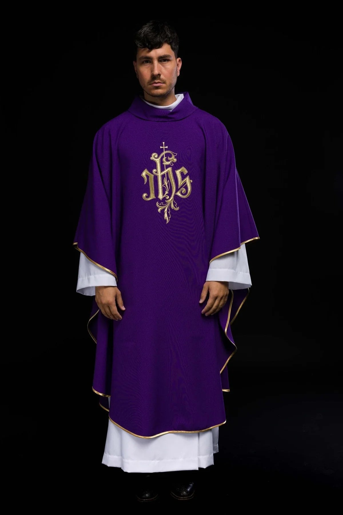 Casulla Poliéster Bordado JHS