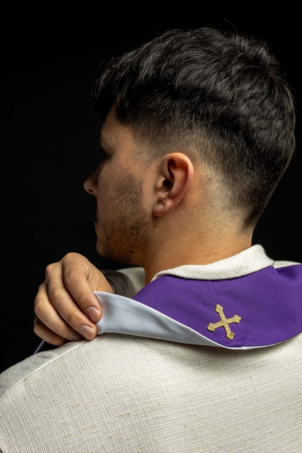 Estola sacerdotal bicolor