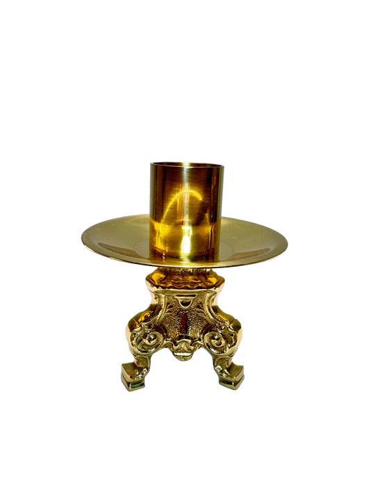 Candelabro patas de león