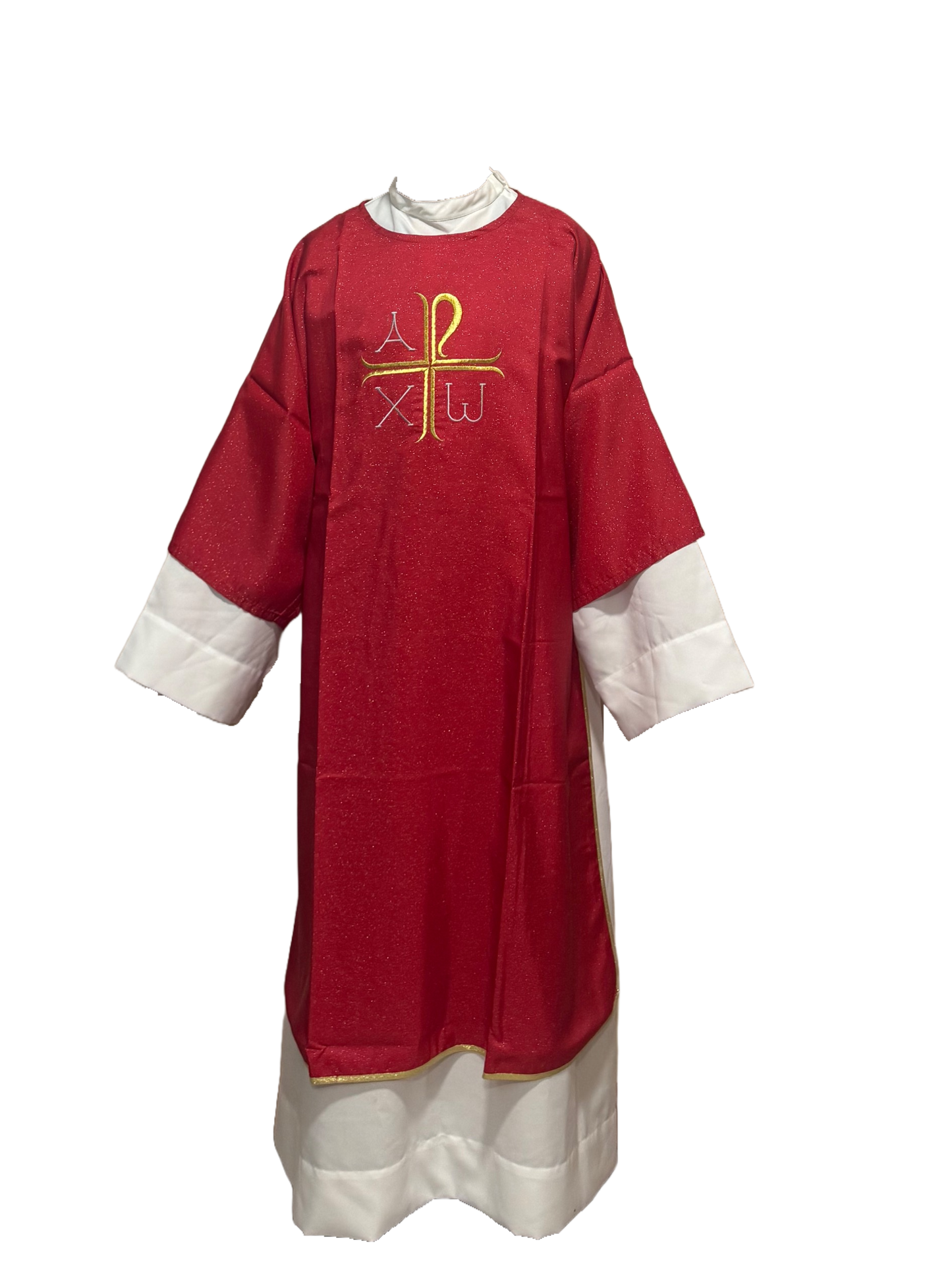 Dalmatica cruz pax bordada