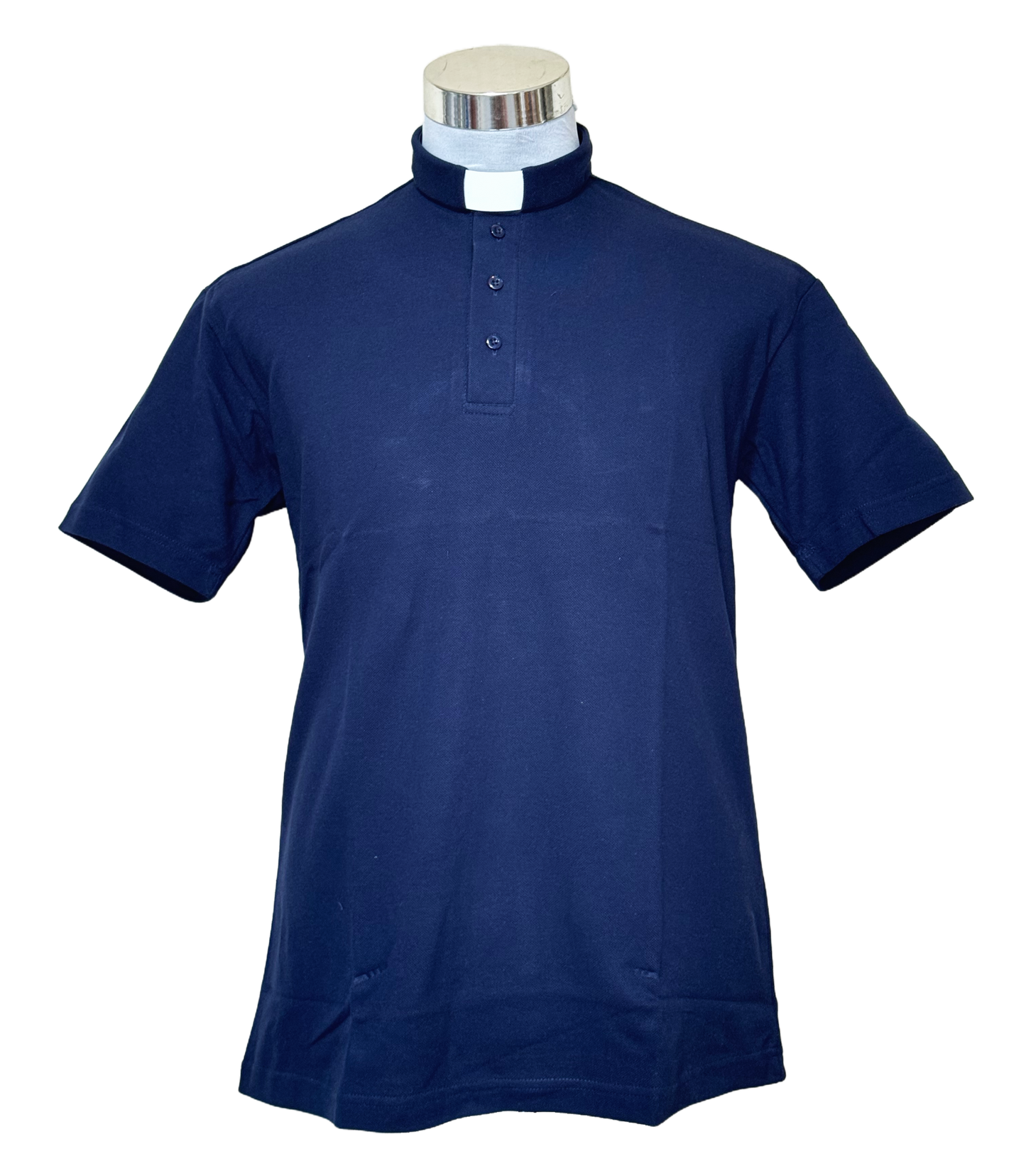 Polera clerical algodon