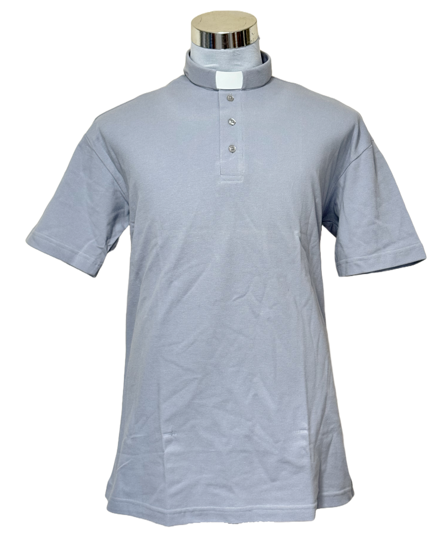 Polera clerical algodon
