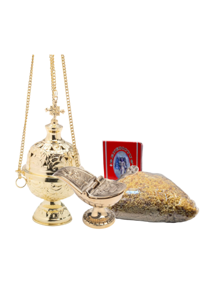 Juego de incensario - Incienso de regalo